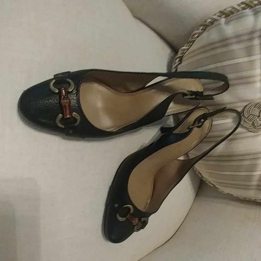Talbots Slingback heels 8 1/2